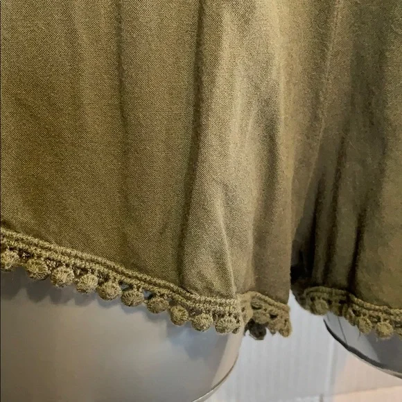 SALE!! Green tank jumper romper. - Picture 3 of 8